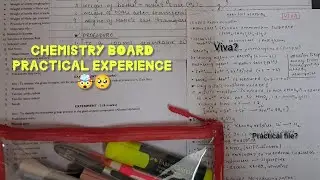 *UNFILTERED * CHEM BOARD PRACTICAL EXPERIENCE☆&bull;&deg;~&deg;&bull;☆