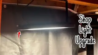 These Shop Lights Are BRIGHT! 