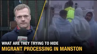 Illegal immigration at Manston migrant centre