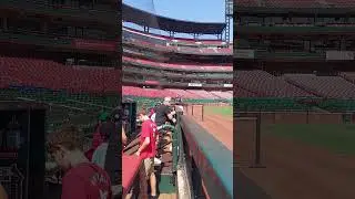 The View of the Stands from the Cardinal's Dugout at Busch Stadium
