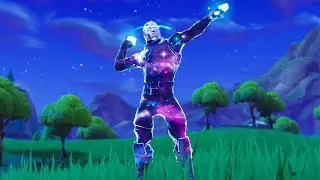 *NEW* GALAXY SKIN GAMEPLAY WITH ALL FORTNITE EMOTES..! (Boogie Down, Llama Bell, Intensity...)
