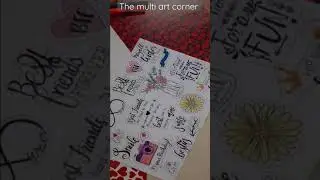 diy stickers | friendship day | stickers for friends
