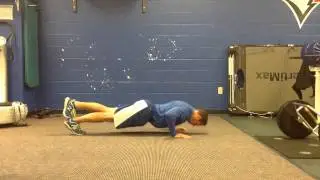 1 Leg Yoga Push Up