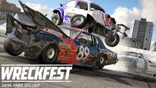 Wreckfest| Action-packed Crashing Montage! (Replay Cameras)