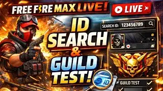 FREE FIRE LIVE GUILD TEST AND CUSTOM ROOMS ❤️
