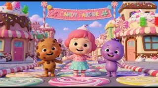 Muffin Cup Parade 🧁 | Fun Food Song for Kids | Nursery Rhymes & Sing-Along Songs
