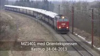 MZ1401 med Orientekspressen ved Kestrup