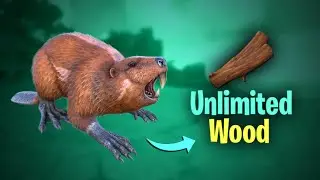 How to get unlimited wood 🪵 on ark mobile ? | Automatic wood collecting dino 🦫 taming | #arkmobile