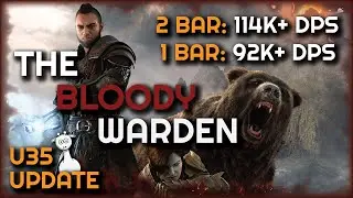 &ldquo;The Bloody Warden&rdquo; | Stamina Warden PvE Build | 114k+ DPS | Easy and Advanced Setups | Lost Depths