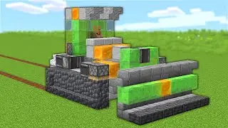 How to build a working BULLDOZER in Minecraft? 1.20? *Redstone Tutorial*