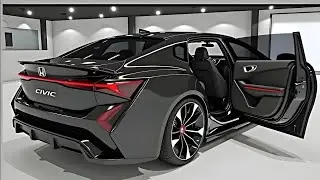Honda Civic 2025 Officially Unveiled | First Look, Features & Design Review 