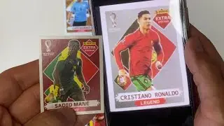 Real vs Fake Extra Stickers Panini Qatar 2022