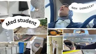 VLOG 1:new semester, fourth year of medicine, just STUDY and SERVIVE .سەرەتای دەوامی مەرحەلە ٤ی توب