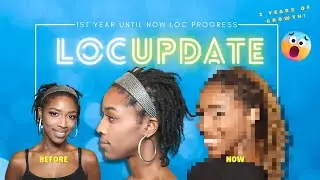 #34 | LOC UPDATE | WHAT U MISSED | 2 Years of growth | Fine / Thin 4c Hair