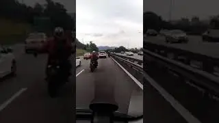 SUPERBIKE Rider Clears Way For Ambulance | Escort Ambulance - RESPECT!