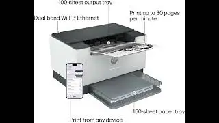 HP LaserJet M209dw Review | Fast Wireless Monochrome Printer for Small Teams