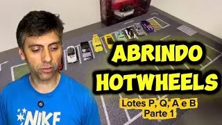 🔥 Abrindo Hotwheels! UNBOXING HOT WHEELS 2026 🔥 Lotes P, Q, A e B | B&aacute;sicos no Detalhe (Parte 1)