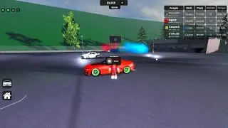 Drifting with hood camera view in drift paridise