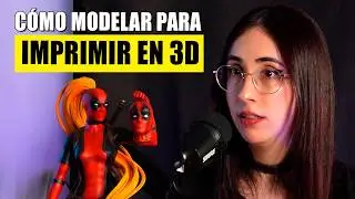 Experta en Figuras 3D Realistas Desvela Cómo Modelar para Imprimirlas en 3D