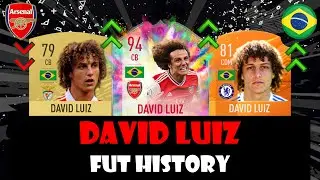 DAVID LUIZ | FIFA ULTIMATE TEAM HISTORY!!!! | FIFA 10 - FIFA 21
