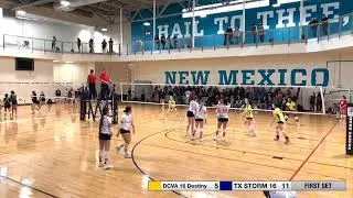 2026 - ALBQ - TX STORM 16 Smack  vs  DCVA 16 Destiny  set #1