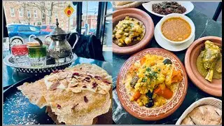 NYC: Moroccan Food @Dar Lbahja in Astoria, #moroccanfood #couscous #tajine #minttea #northafrican
