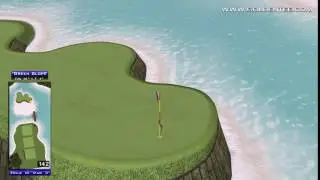 Golden Tee Replay on Sandy Reef.