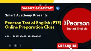 Pearson Test of English (PTE) | Online Preparation Class 2082 | Smart Academy