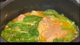 Sinigang na Buto-buto ng baboy / easy and simple ingredients