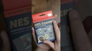 #nintendo  #NES Coasters Unboxing #ASMR #nintendo #gaming #coaster #unboxing #teacoaster