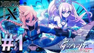 Azure Striker Gunvolt (Xbox Series X) Gameplay Walkthrough Part 1 [1080p 60fps]