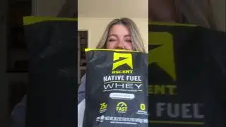 Unboxing my favorite protein **Ascent Cookies & cream** 🤤
