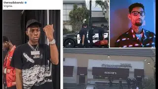 Chicago Rapper Big Bank Bandz Shot After Eating At Roscoe's In LA!! Happened A Week Before PNB Rock