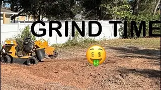 The holiday's aren't slowing down SouthernGrind! (junk removal and Stump grinding jobs)