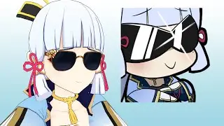 Ayaka Emoting Herself