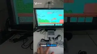 V&iacute;deo Game Retr&ocirc; Classic Super Nintendo - Mini SNES 8 Bits 620 Jogos