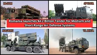 Romania launches $4 2 Billion Tender for Medium and Short Range Air Defense Systems
