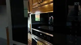 sparkling clean microwave