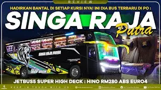 KEREN! Hadirkan Bantal di Setiap Kursi nya! JETBUS5 SHD Terbaru di PO SINGA RAJA PUTRA