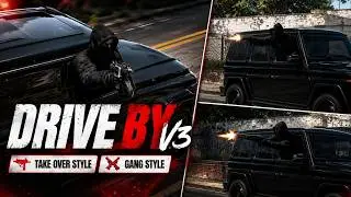 BEST FiveM DRIVE-BY SCRIPT V3 2026 | 2 STYLES + NON-BRANDED CARS