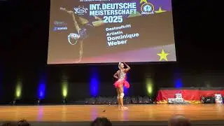 DBFV eV Int  Deutsche Meisterschaft 2025 - Gastauftritt Dominique Weber