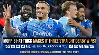 Morris Hat-Trick Makes It Three Straight Derby Wins!