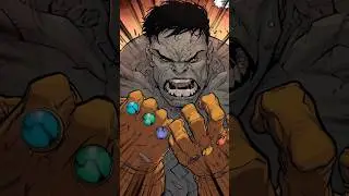 ХАЛК УКРАЛ ДВЕ ПКРЧАТКИ БЕСКОНЕЧНОСТИ И ПРЕВРАТИЛ МСТИТЕЛЕЙ В ПЫЛЬ #shorts #marvel #short #comics