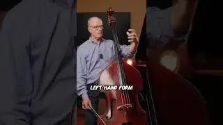 Avoid Flat Fingers: Ed Barker&rsquo;s Left Hand Tips 🫳 #doublebass #shorts