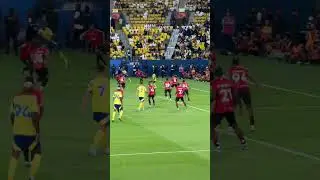 Ronaldo Trade Mark goal(Al-nassr vs Al-Raed)#ytshorts #sports #ronaldo #football #footballshorts