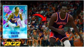 *ICED OUT* AMETHYST WALTER DAVIS IS AN INSANE T-MAC CLONE FOR ONLY 10K MT IN NBA 2K22 MYTEAM..
