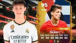 ¡LA FUTURA ESTRELLA DEL REAL MADRID! 95 Arda Güler Euro Make Your Mark SBC PLAYER REVIEW | EA FC 24