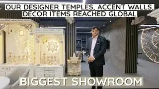 Indian Premium Temple, Decor, Designer Walls, Interior products Going Global | Designer Mandir Delhi