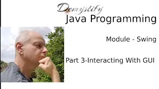 Part 3- Java Programing Swing How To, Tutorial - Button