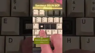 BCP vs Hyperglide vs MX2A 1-Key Sound Test